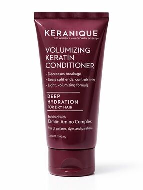Keranique Volumizing Keratin Conditioner Deep Hydration 3.4 oz